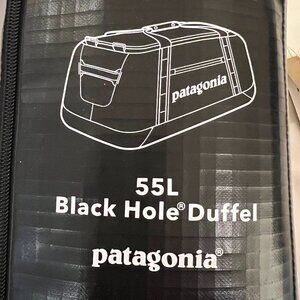 Patagonia Black Hole Duffle 55L (New! With Tags!)